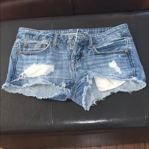 American Eagle Cut-Off Denim Shorts